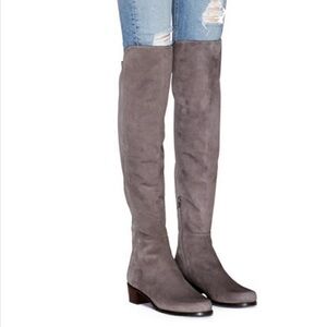 Stuart Weitzman Allserve Suede Over-the-Knee Boot